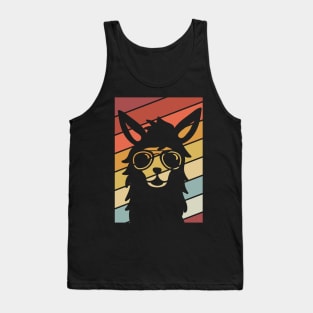 Lama retro summer design Tank Top